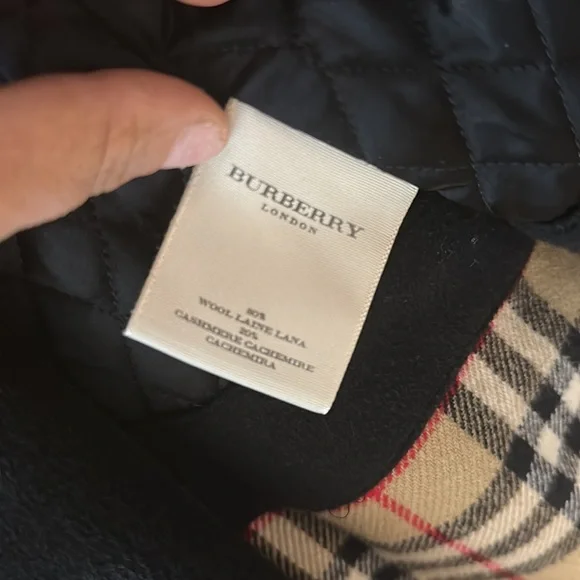 Burberry Tailored Wool & Cashmere Trench Coat SZ XXL - Picture 11 of 13